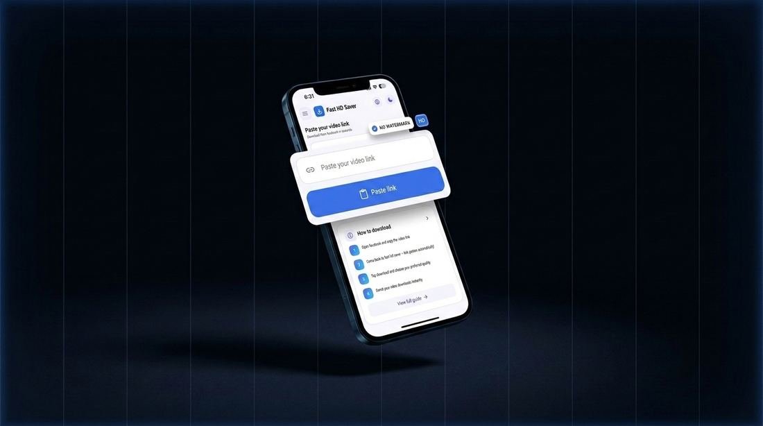 Video Downloader for FB — Fast HD Video Saver