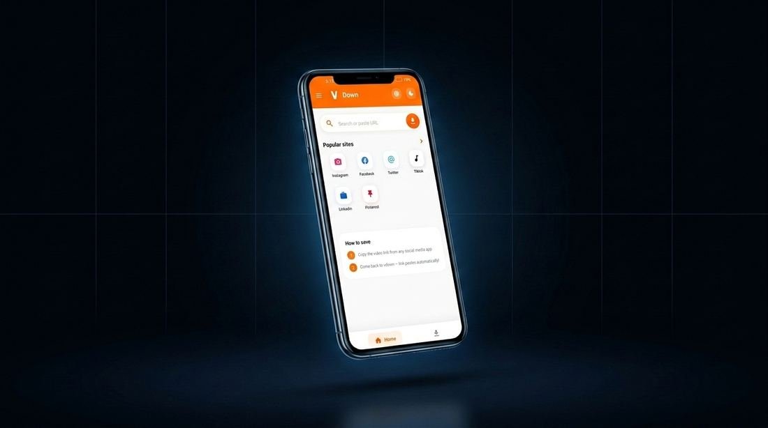 VDown — All Video Downloader — All-in-One Saver